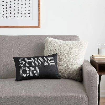 Sherpa Square Pillow - Room Essentials™ 4 Sherpa Square Pillow - Room Essentials™ - Image 2