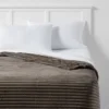 Ribbed Plush Bed Blanket - Room Essentials™ -Room Essentials GUEST 2d9bdfad 35cc 4cc7 aba5 f23f1e5d8584