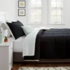 Sherpa Washed Microfiber Reversible Comforter - Room Essentials™ -Room Essentials GUEST 345429a6 8fa3 473e b8c4 e69dfb0540e8