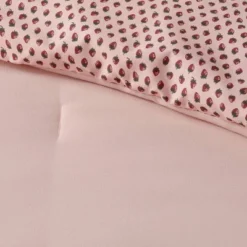 Strawberry Print Reversible Microfiber Comforter & Sheet Set Light Pink - Room Essentials™ 14 Strawberry Print Reversible Microfiber Comforter & Sheet Set Light Pink - Room Essentials™ -Room Essentials GUEST 4e74d154 21bb 40b4 98b1 5d39e9667e41