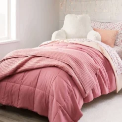 Sherpa Bed Rest Pillow - Room Essentials™ -Room Essentials GUEST 74e4b099 60b0 4987 afed 2b719f1fd6d5 1