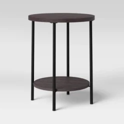 Wood And Metal Round End Table - Room Essentials™ 12 Wood And Metal Round End Table - Room Essentials™ -Room Essentials GUEST 7de02a42 b087 4db0 83d9 cdae70db2db1