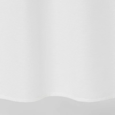 Waffle Weave Shower Curtain White - Room Essentials™ 5 Waffle Weave Shower Curtain White - Room Essentials™ - Image 3