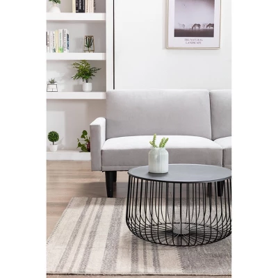 Futon Sofa With Arms - Room Essentials™ 4 Futon Sofa With Arms - Room Essentials™ - Image 2