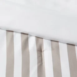 Stripe Microfiber Reversible Comforter & Sheet Set Gray - Room Essentials™ -Room Essentials GUEST b65afb85 beab 4297 9811 44349d679d7e
