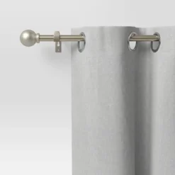 Café Smaller Ball Curtain Rod Silver - Room Essentials™ 8 Café Smaller Ball Curtain Rod Silver - Room Essentials™ -Room Essentials GUEST c2a41037 0ae4 47fd bced 7fc21f4f88f1