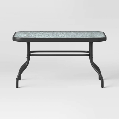 4pc Sling Patio Conversation Set - Black - Room Essentials™ 9 4pc Sling Patio Conversation Set - Black - Room Essentials™ - Image 8