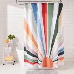 Room Essentials 13 Rainbow Sunshine Shower Curtain - Room Essentials™