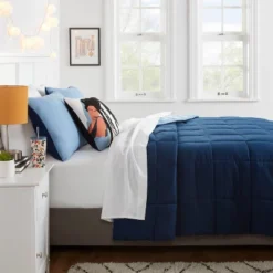 Reversible Microfiber Solid Comforter - Room Essentials™ 10 Reversible Microfiber Solid Comforter - Room Essentials™ -Room Essentials GUEST fe2ad501 44fe 4f8c bb1a 3bdff3cfc728